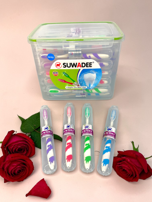 Bàn Chải Đánh Răng HT8011 - Hộp 50 Cây (Móc) - TOOTHBRUSH - 8936140450073