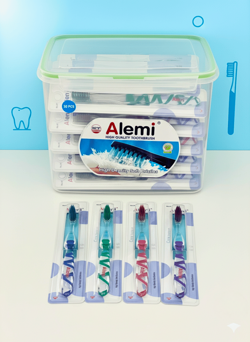 Bàn Chải Đánh Răng HT8047 - Hộp 50 cây - TOOTHBRUSH