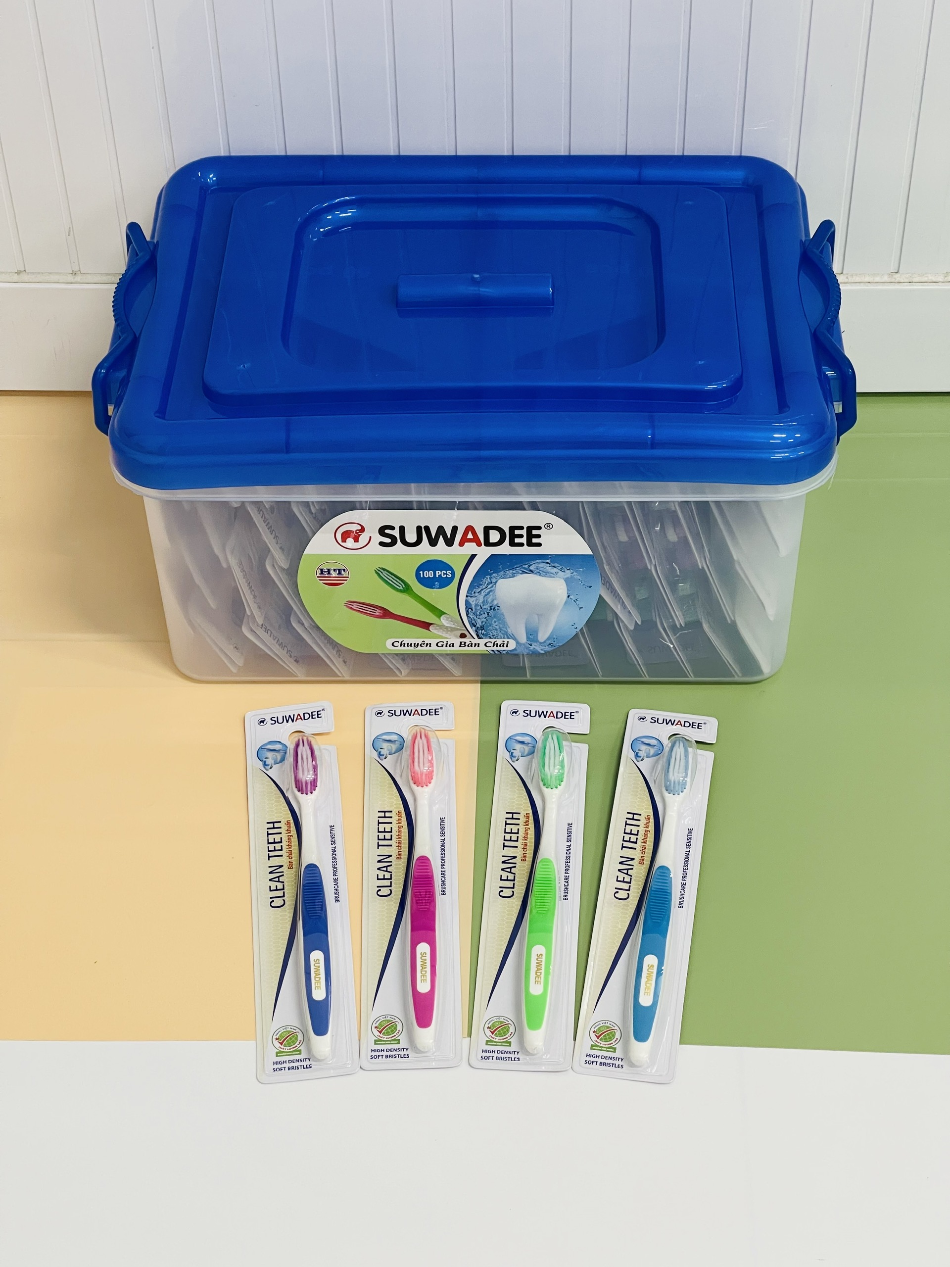 Bàn Chải Đánh Răng HT8040 - VỈ 100- TOOTHBRUSH - 8936140450053