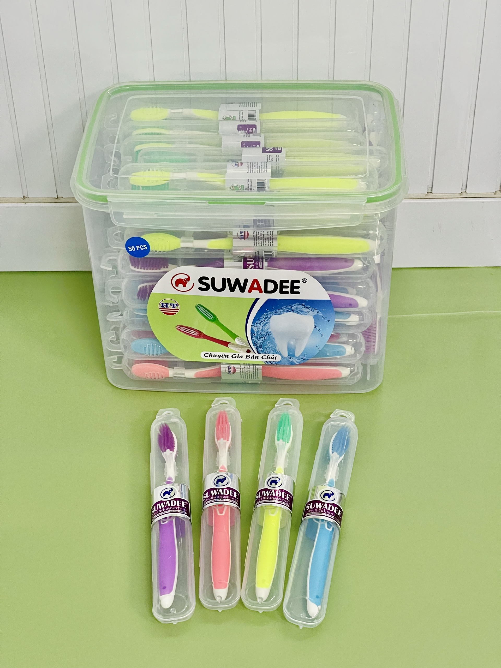 Bàn Chải Đánh Răng SUWADEE HT8016 - 50 MÓC - TOOTHBRUSH