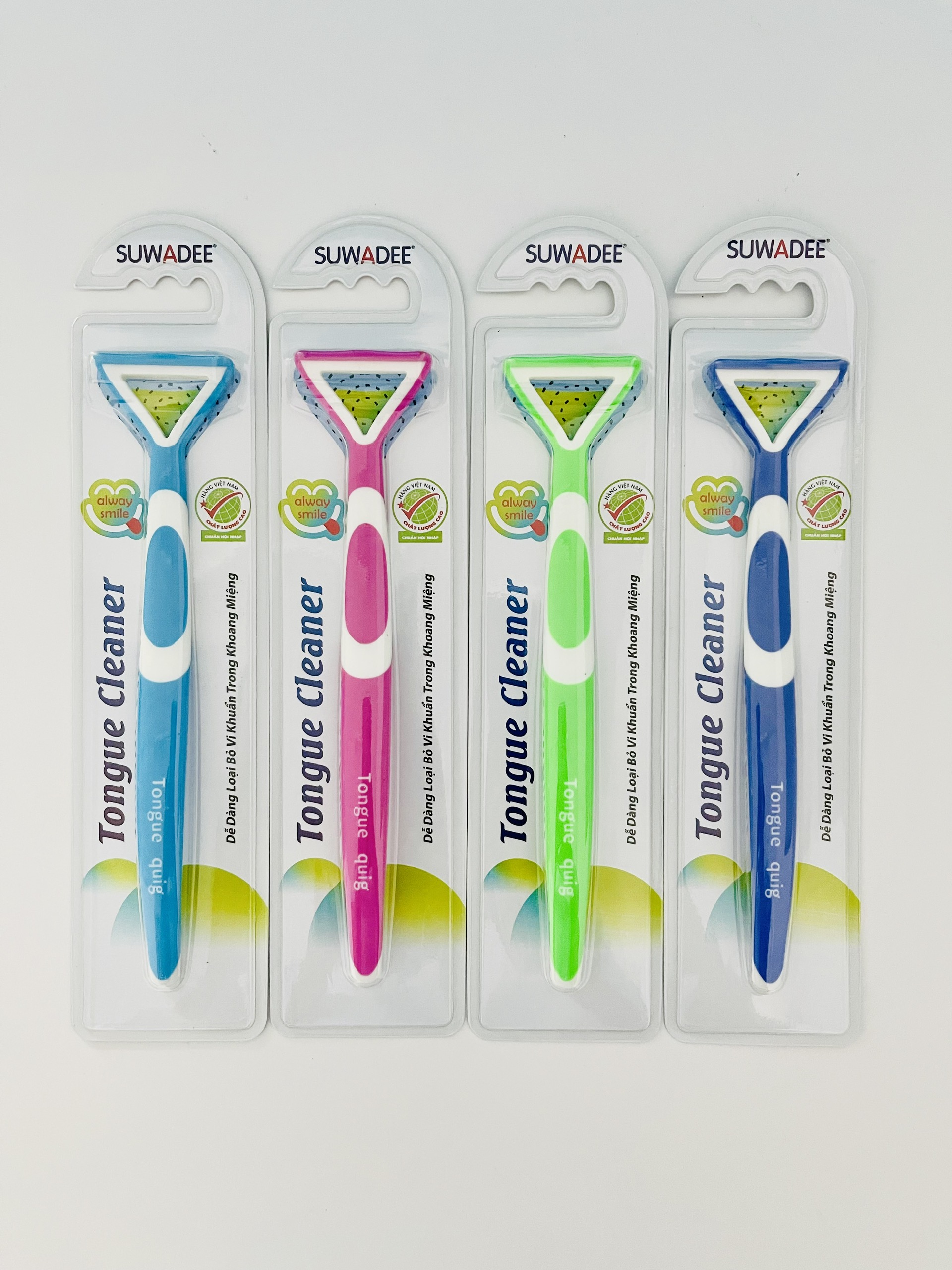 Dụng cụ cạo lưỡi HT8029  - Hộp 30 cây - TONGUECLEANER