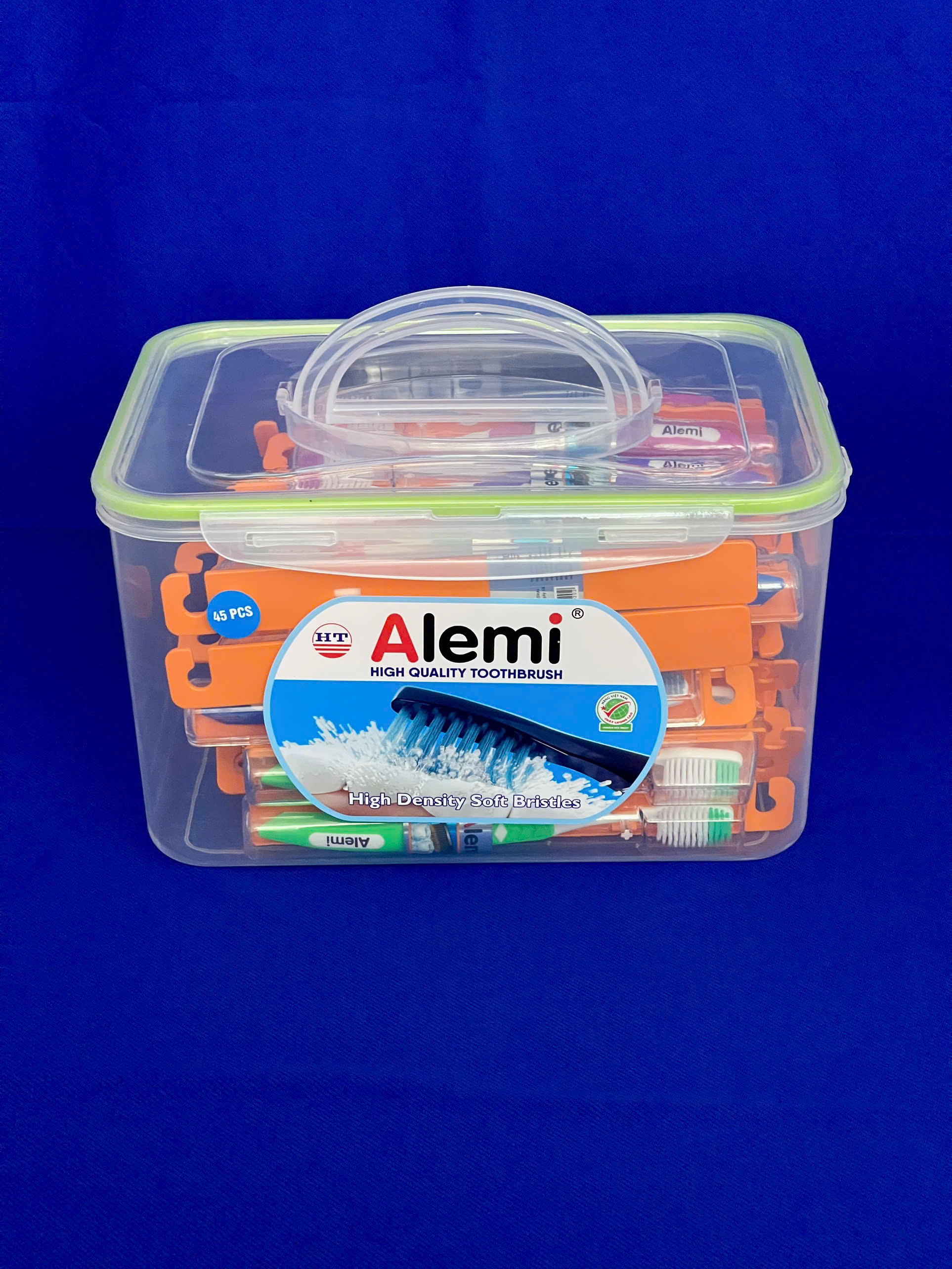 Bàn Chải Đánh Răng ALEMI HT 8052 - 45 MÓC PS