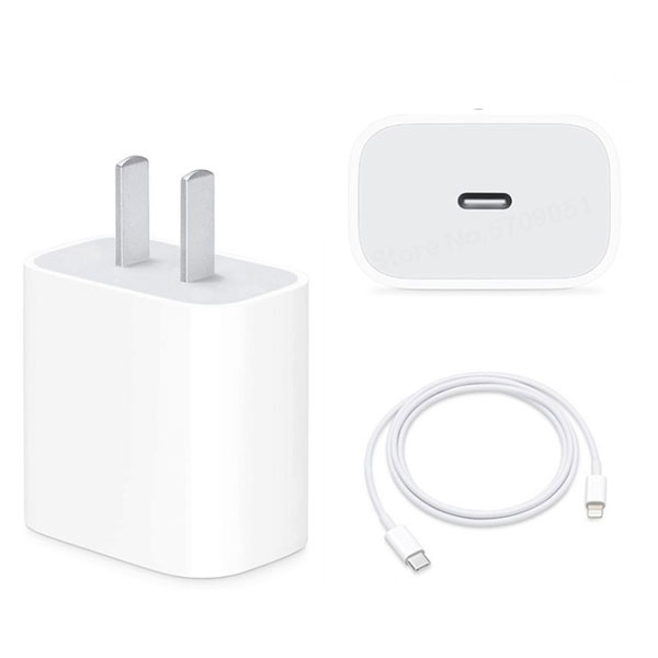 Bộ sạc nhanh iPhone 20W Type C - Lightning zin Chính hãng Apple