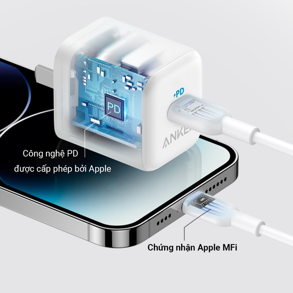 CỤC SẠC ANKER 312 20W - A2678