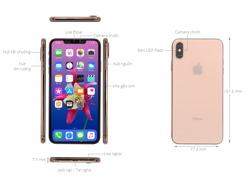 IPHONE XS MAX – Quốc Tế Chính Hãng (máy 99)