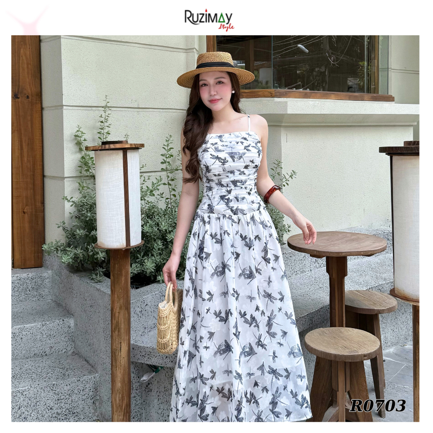 Đầm Maxi Dáng xoè Ruzimay R0700