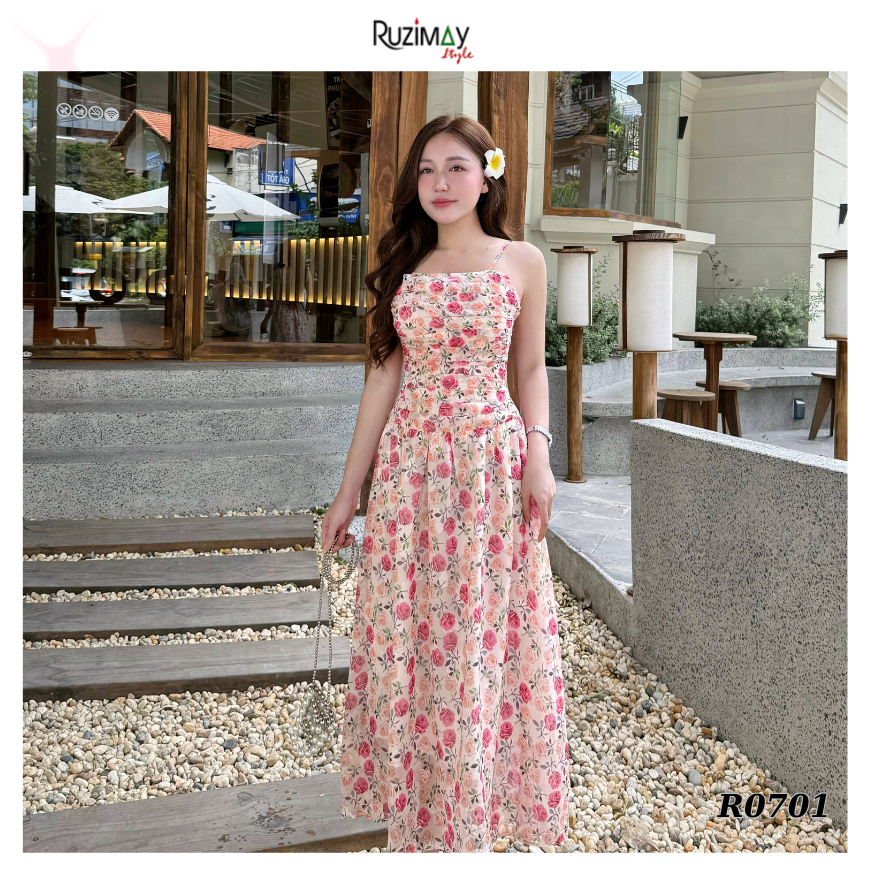Đầm Maxi Dáng xoè Ruzimay R0700