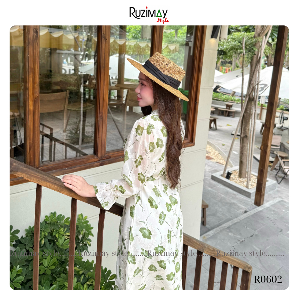 Đầm maxi dáng suông R0600