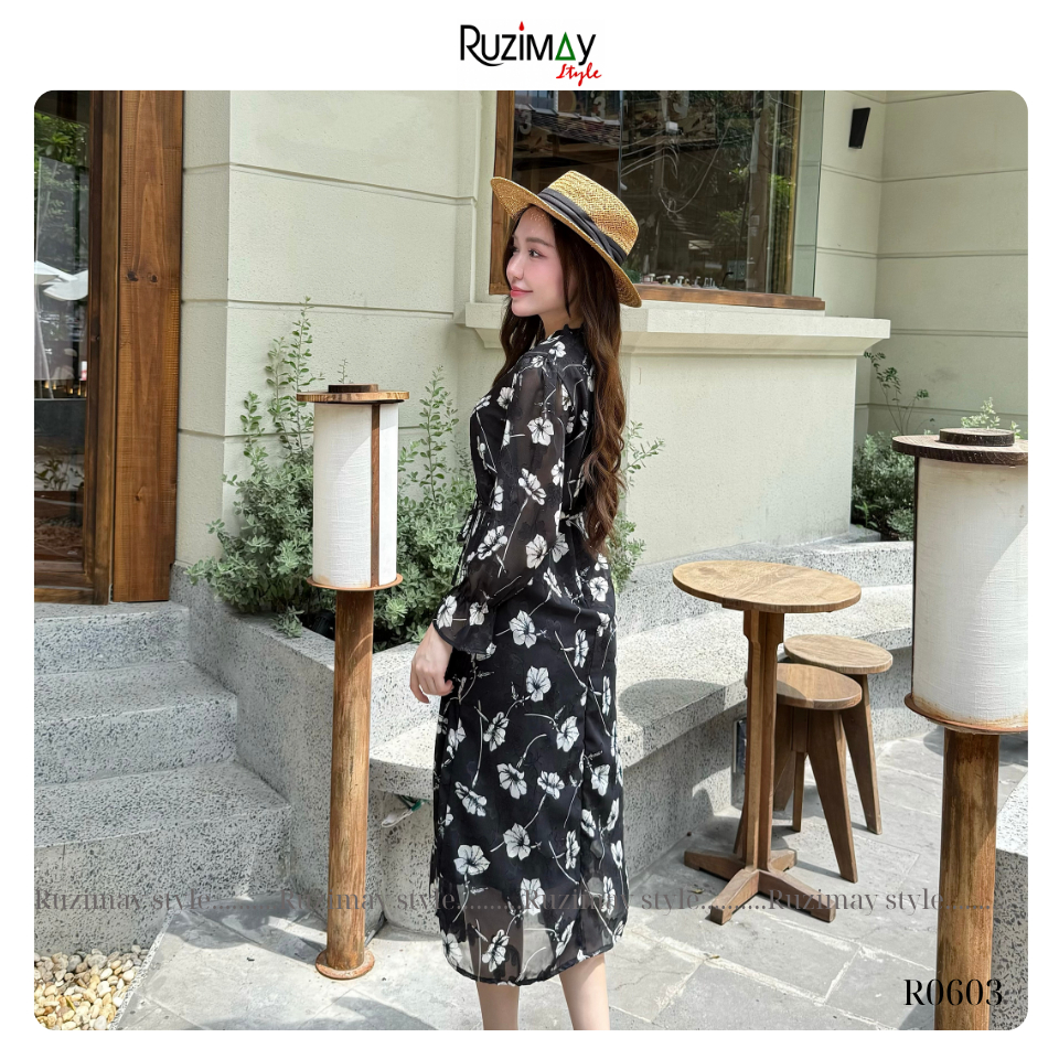 Đầm maxi dáng suông R0600