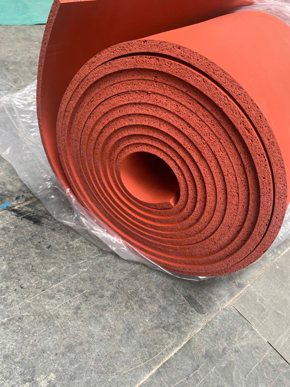 Tấm silicone Xốp Đỏ 3mm, 5mm, 8mm, 10mm