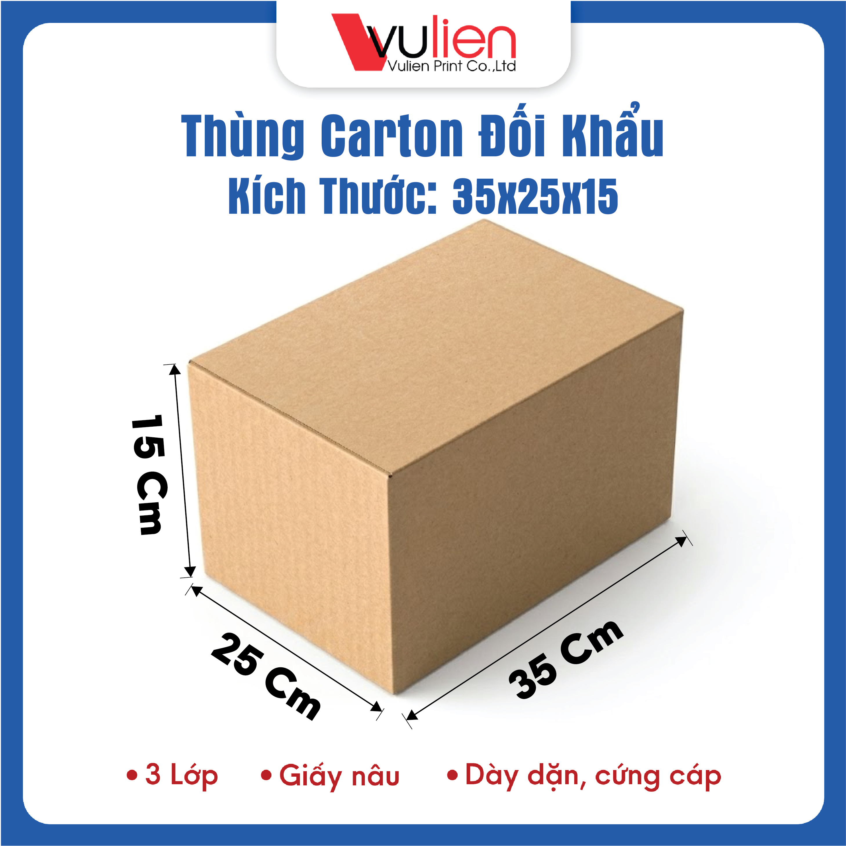 Thùng đối khẩu 35x25x15