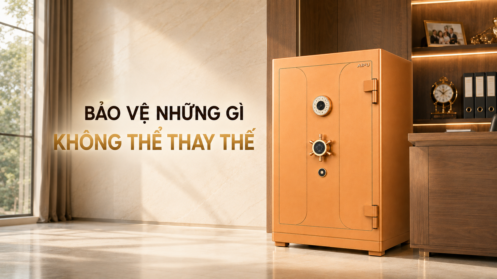 AIPU XR-105GW bảo vệ đồng hồ trang sức và tài sản giá trị