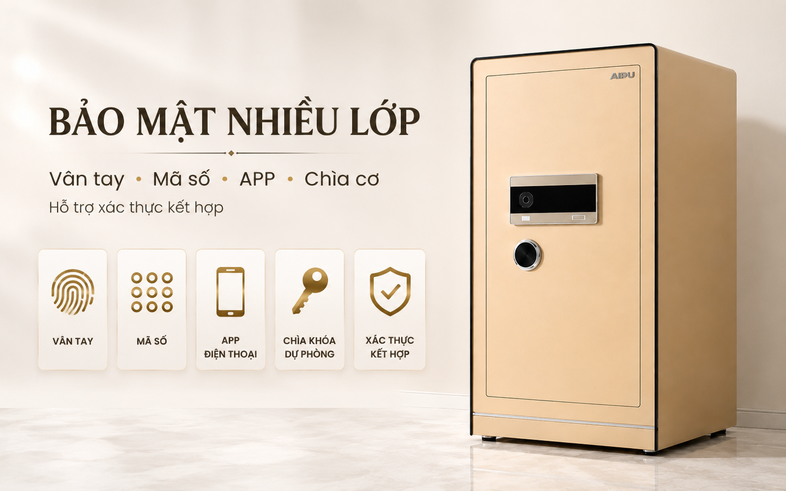 Vân tay mã số APP AIPU LZII-98G