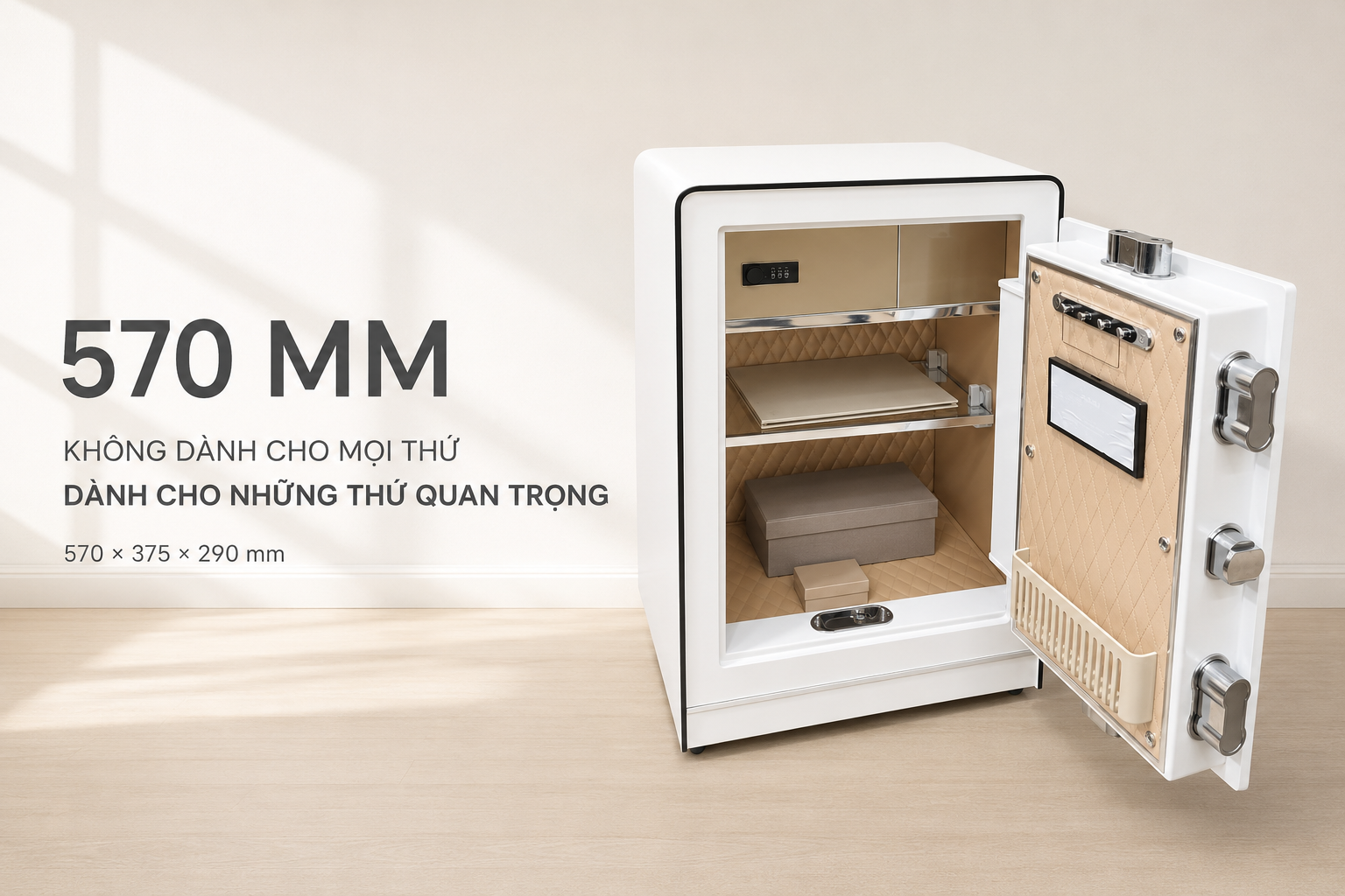 Nội thất két sắt AIPU LZII-58W