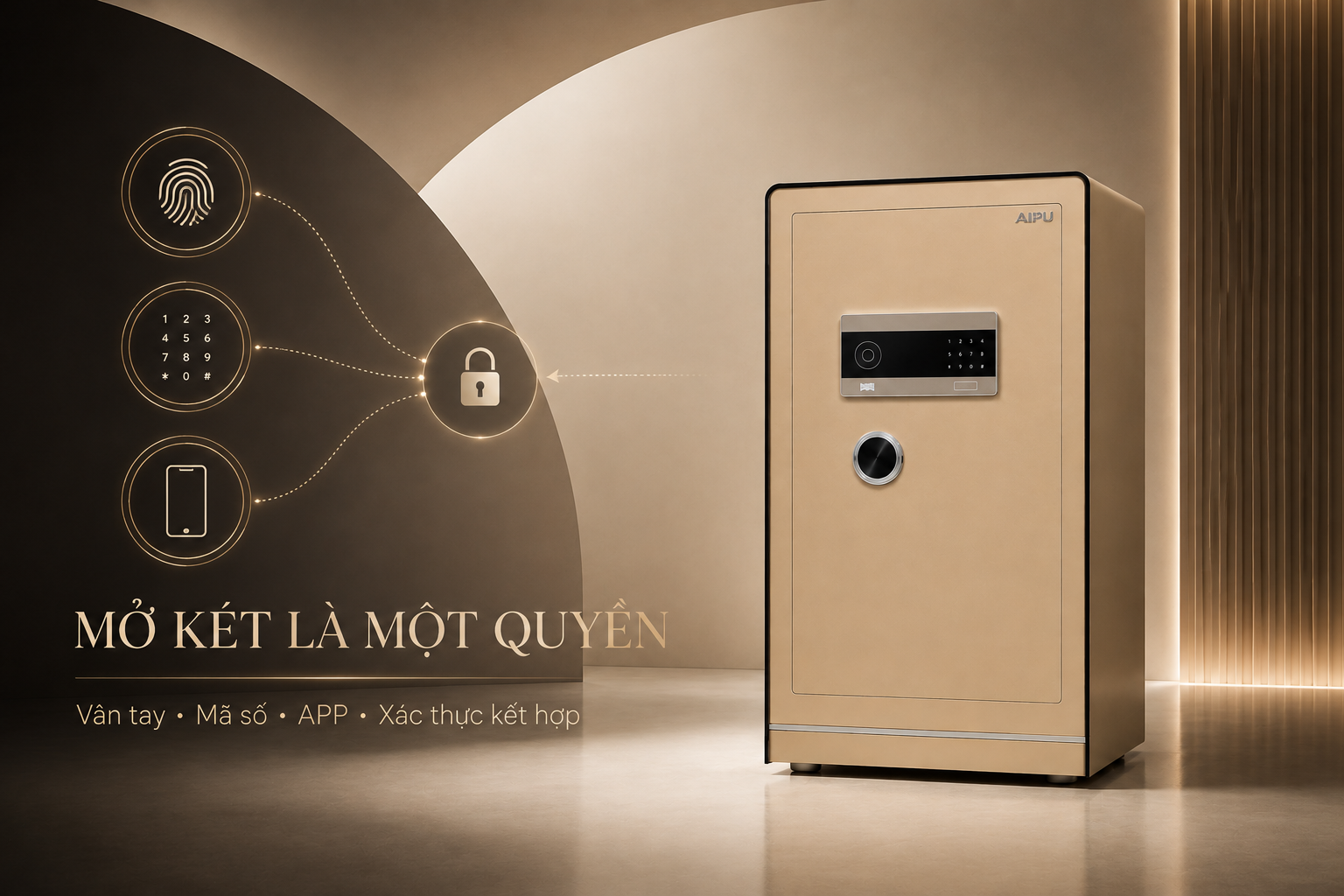 Vân tay mã số APP AIPU LZII-78G