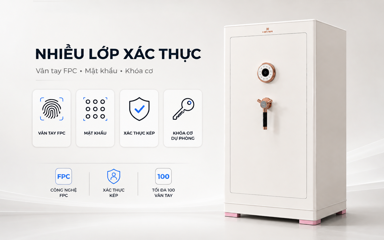 Hệ thống vân tay FPC xác thực kép AIPU XC100