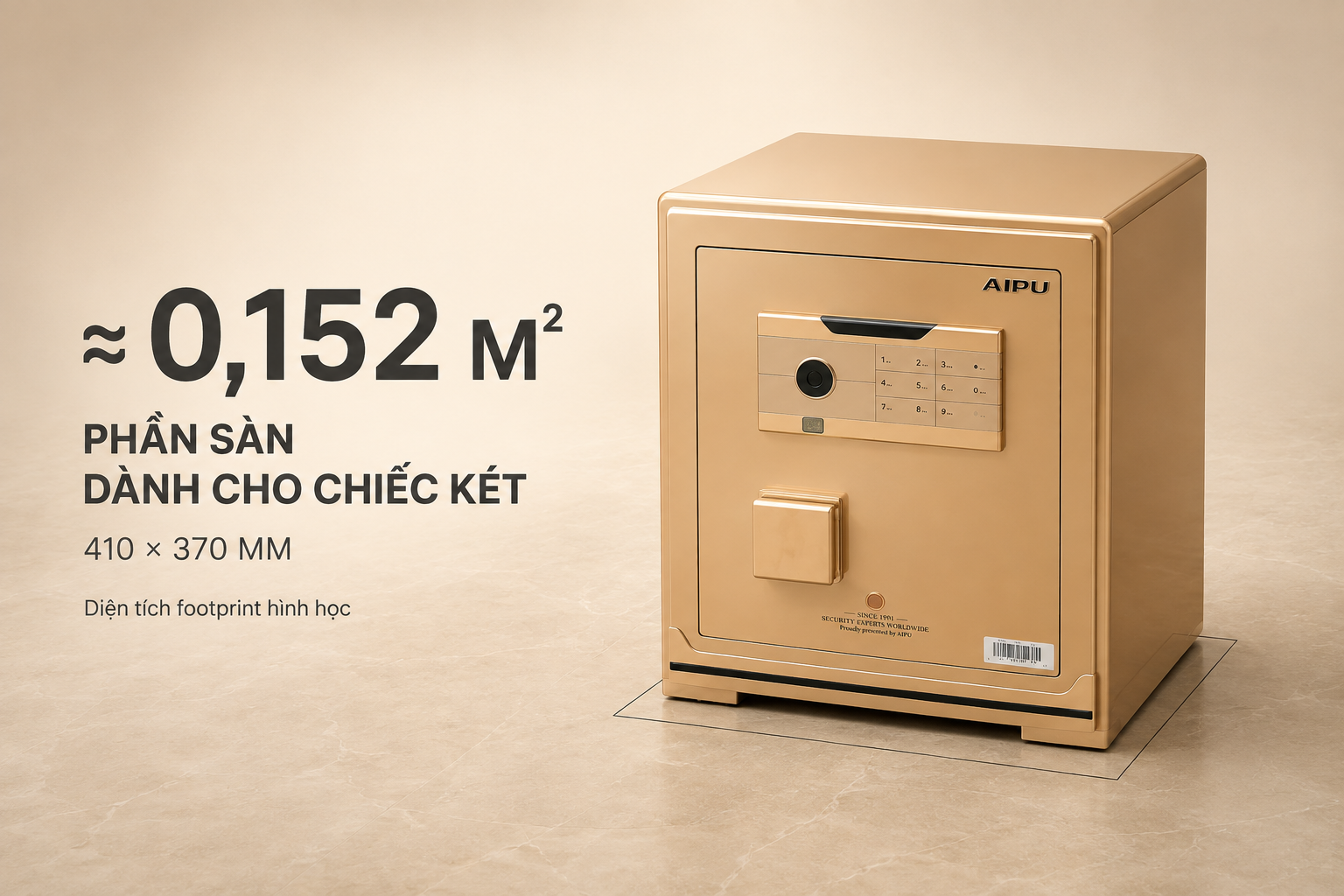 Kích thước AIPU ZR-45VI 471 x 410 x 370mm trọng lượng 48kg