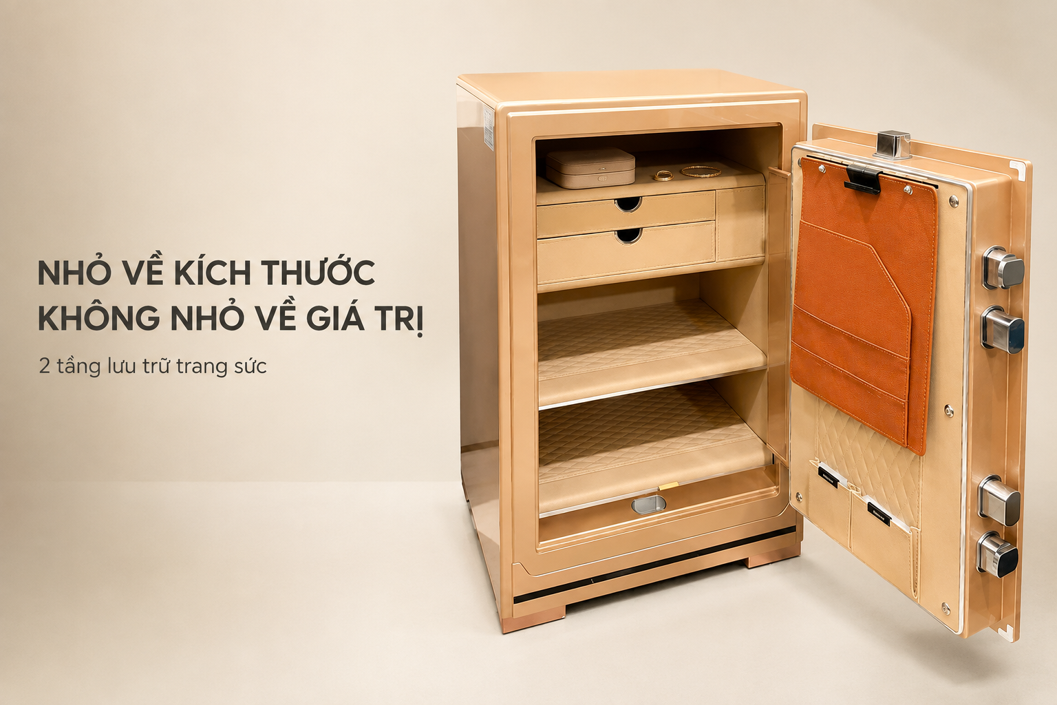 Nội thất két sắt AIPU ZR-80VI
