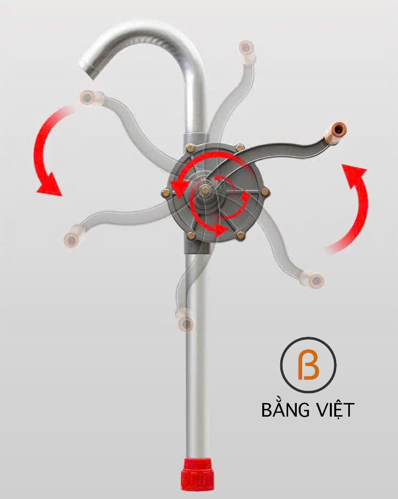 Bơm dầu Diesel dầu thủy lực quay tay RP91AH - Taiwan