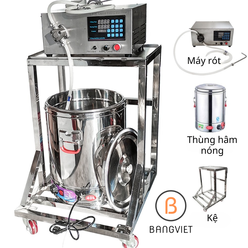 Máy Rót Nến Sáp và Đồ Dùng Hóa Chất, Nước Giặt,  Đồ Uống