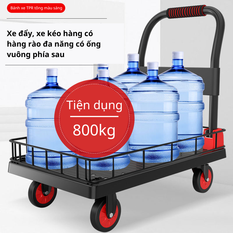 Xe đẩy hàng đa năng gấp gọn