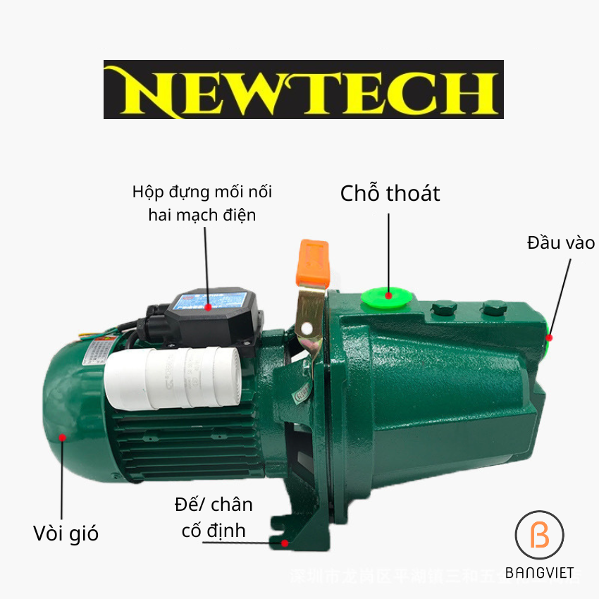 Bơm phun- tăng áp cho tòa nhà cao,  tháp nước/ Bơm tự hút, bơm tia, bơm nước sạch cho gia đình, máy bơm nước từ giếng