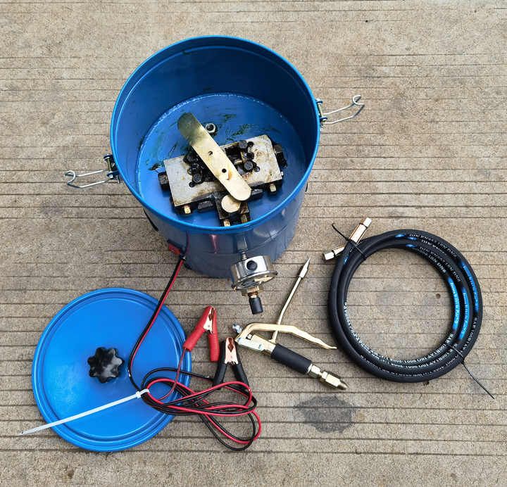 Máy bơm mỡ 24V/ Bơm mỡ chạy điện 10kg DC 12V 250W