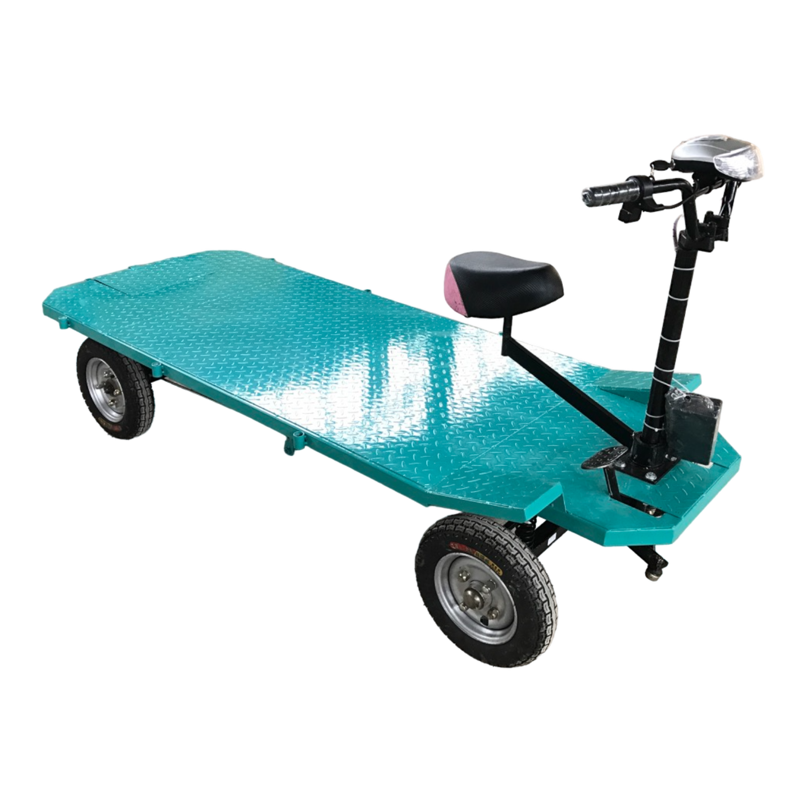 Xe điện 4 bánh chở hàng trong nhà xưởng