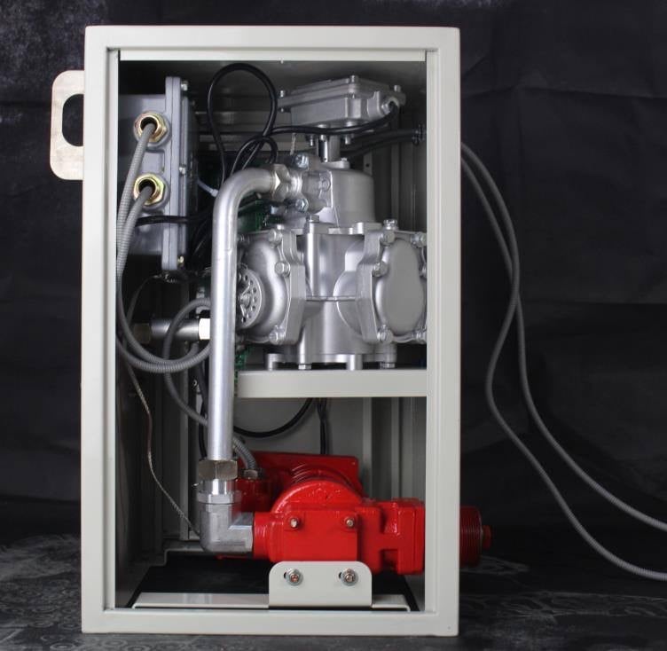 Bộ KIT bơm xăng - cây xăng bán lẻ 220V 60L/P AK8889 Có lường