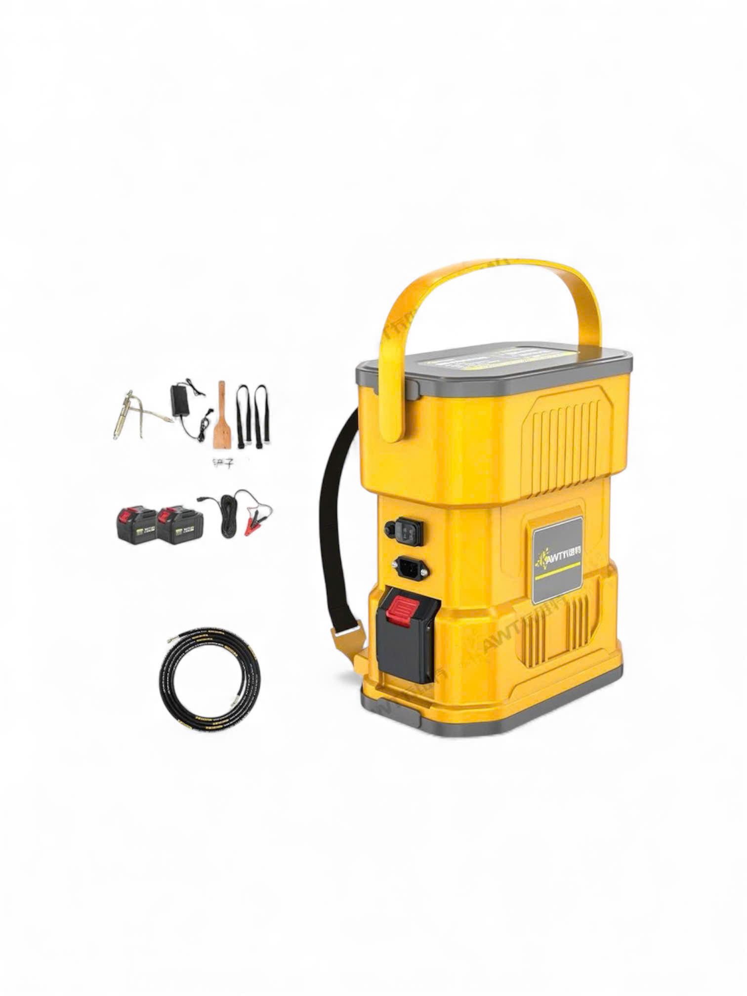 Thùng bơm mỡ , Pin Lithium 24v