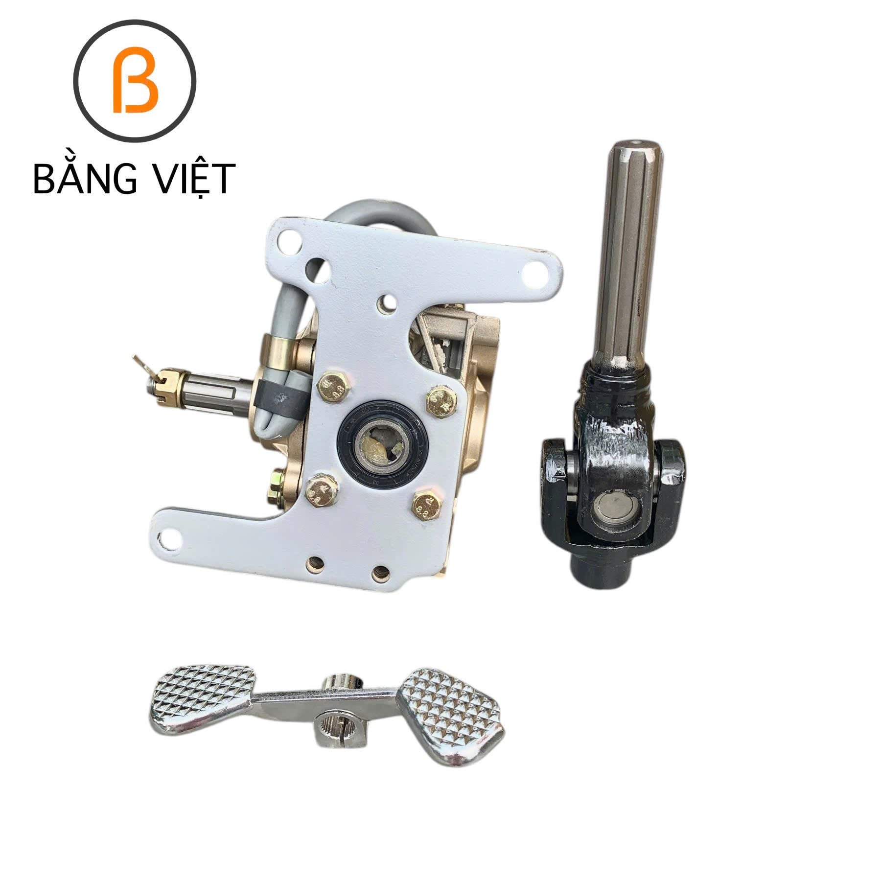 Bộ hộp số tiến lùi đảo chiều lắp vào động cơ xe máy