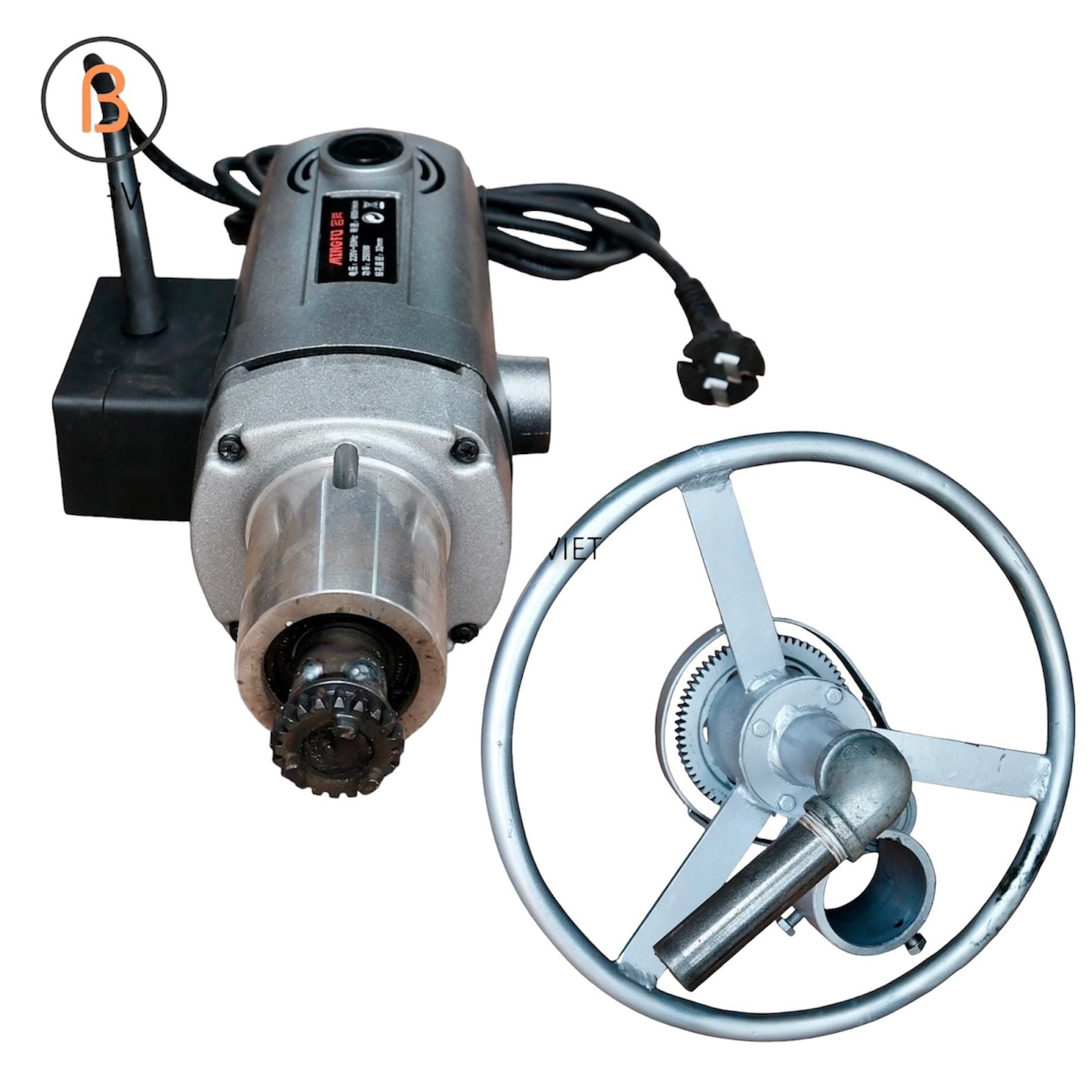 Máy khoan giếng cầm tay BV5700 Động cơ khoan 220V 2500W