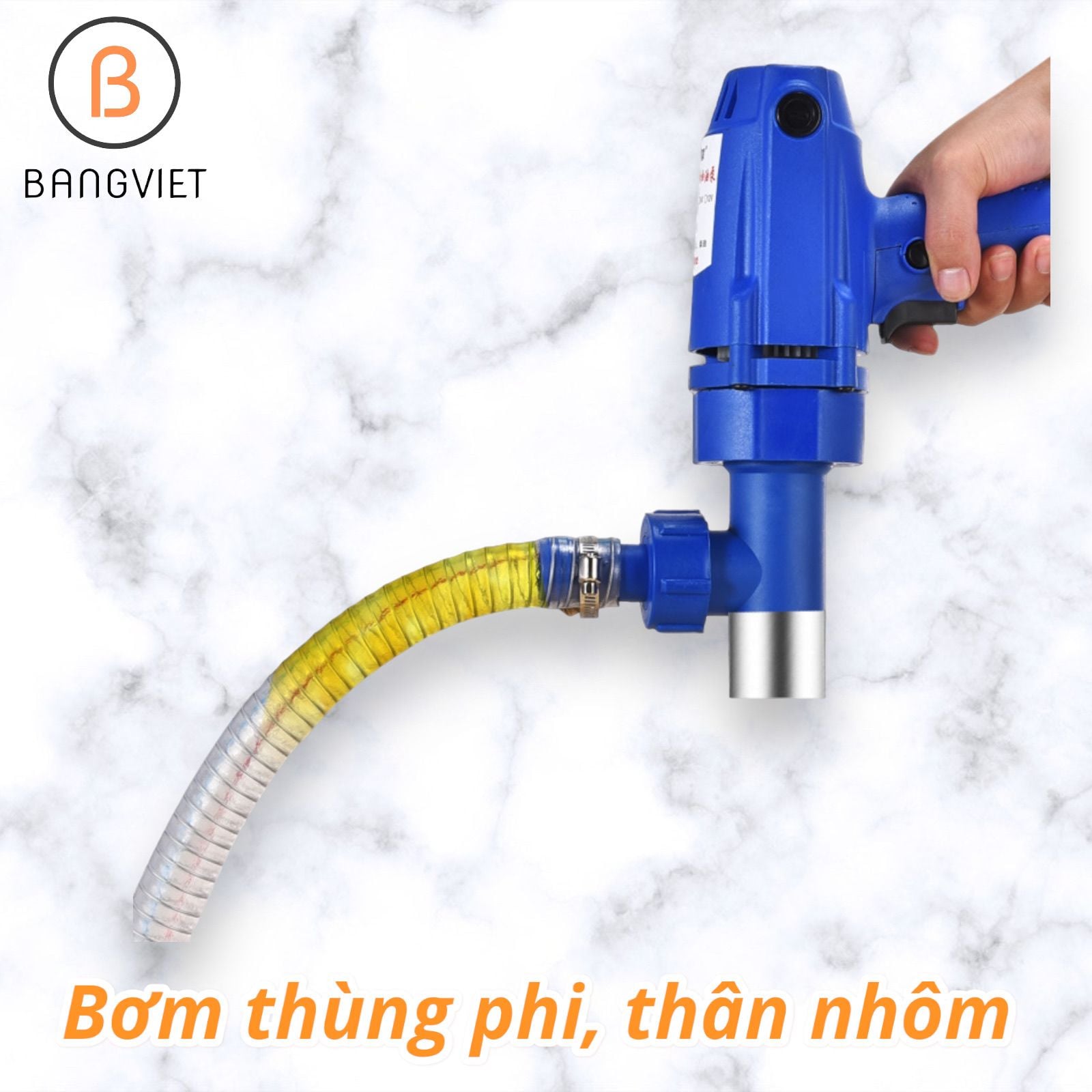 Bơm dầu Diesel chạy điện 12V 24V 220V 1080W YB011 từ thùng phi