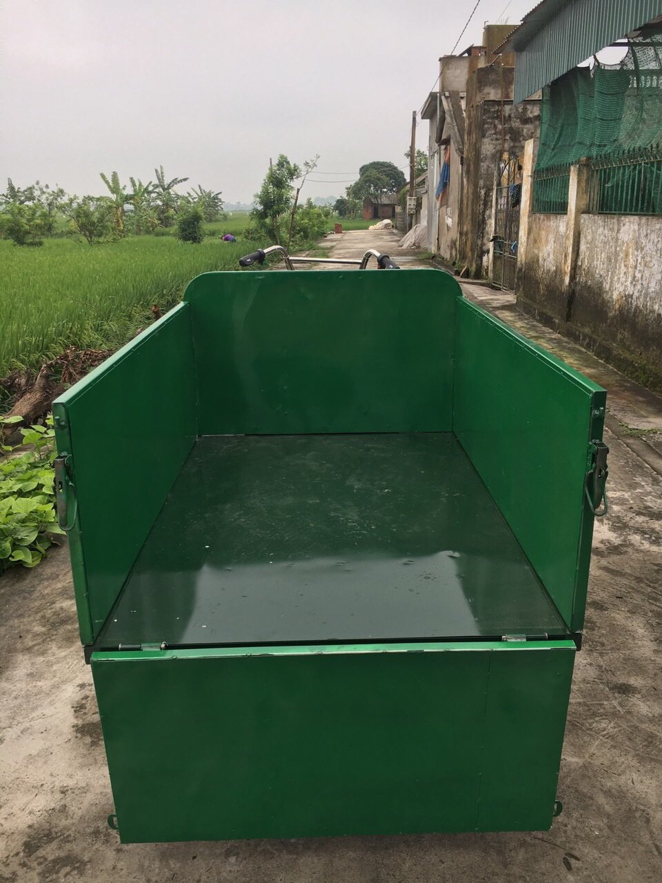 Xe điện chở hàng có thùng tải trọng 500kg