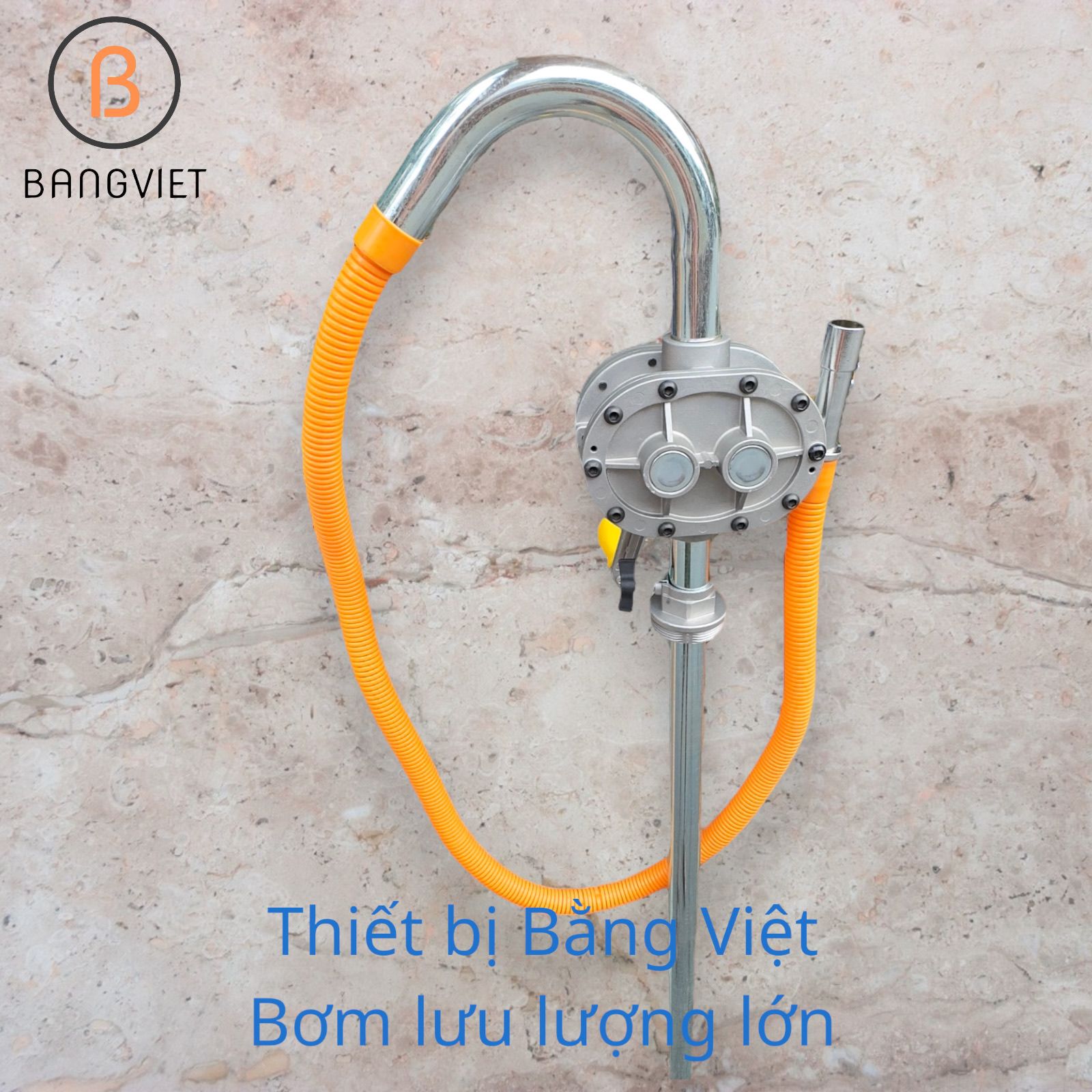 Bơm dầu quay tay nhôm lưu lượng lớn RP32H - Taiwan