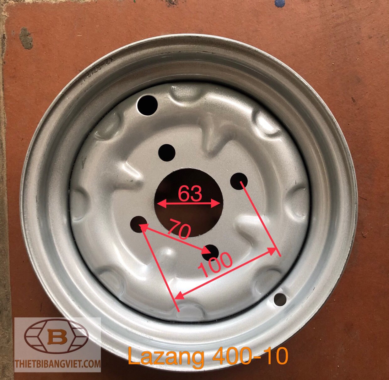 Lazang Vành 63x70x100 các cỡ 8, 10, 12 inch