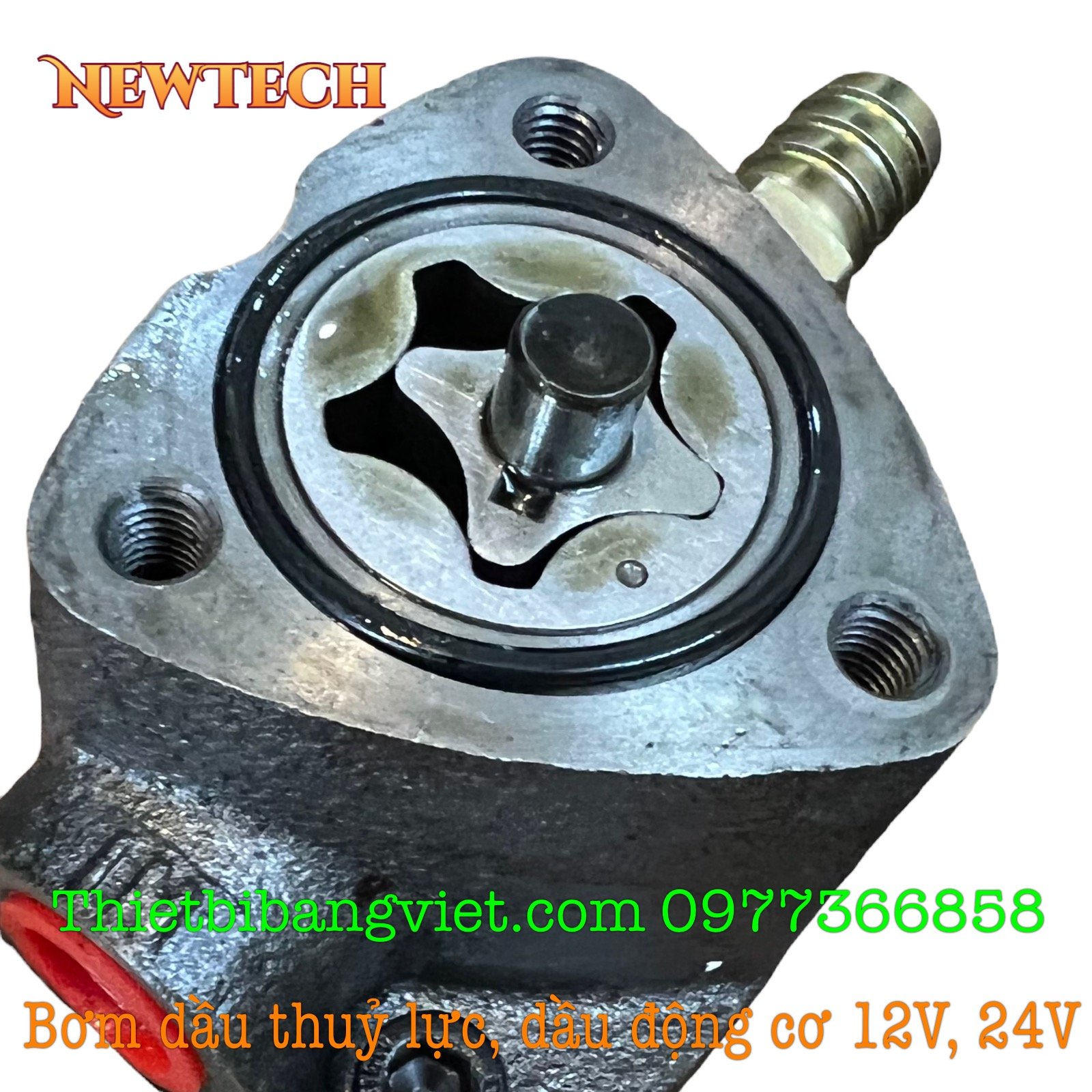 Bơm dầu thủy lực bánh răng, dầu động cơ B891 12V 24V 220V