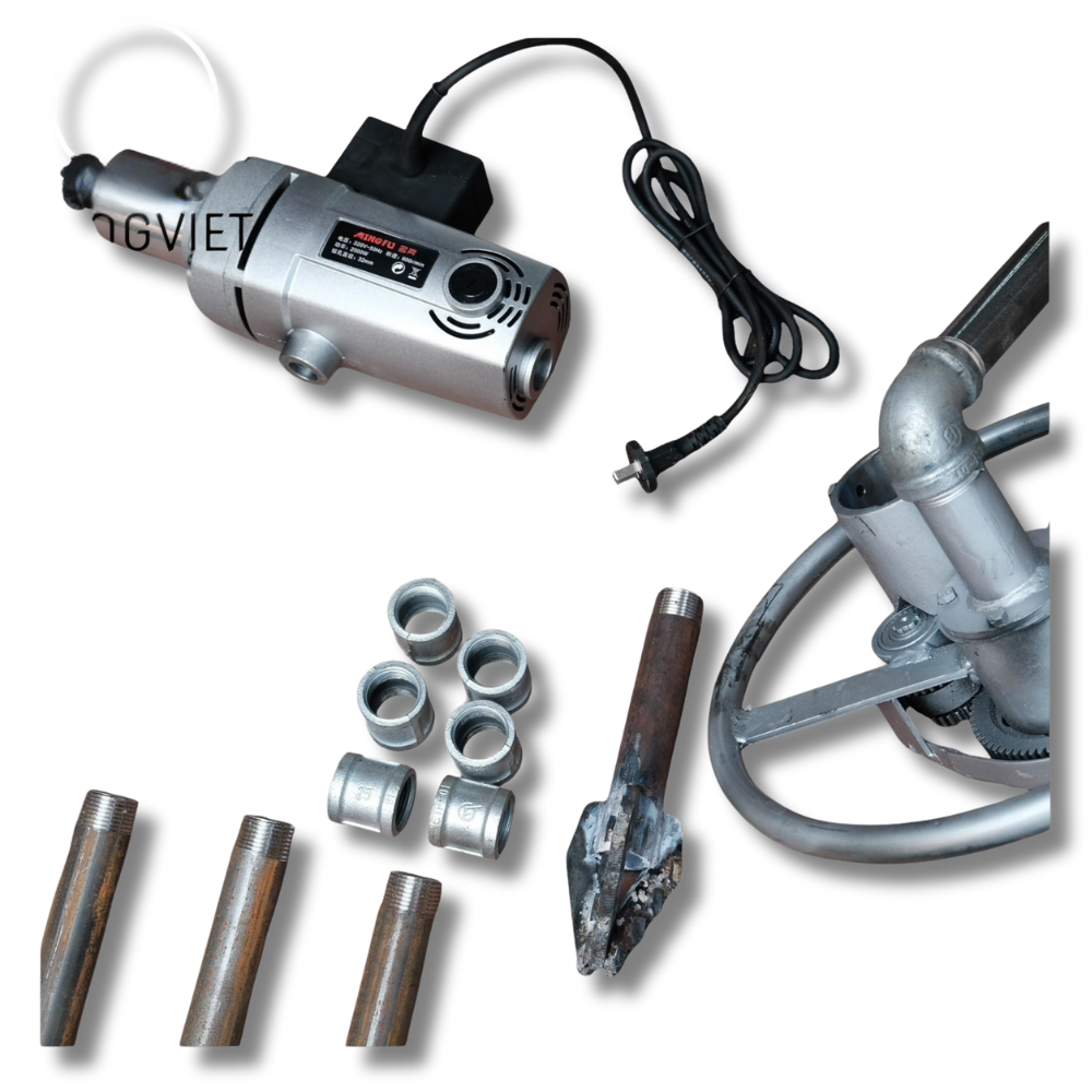 Máy khoan giếng cầm tay BV5700 Động cơ khoan 220V 2500W