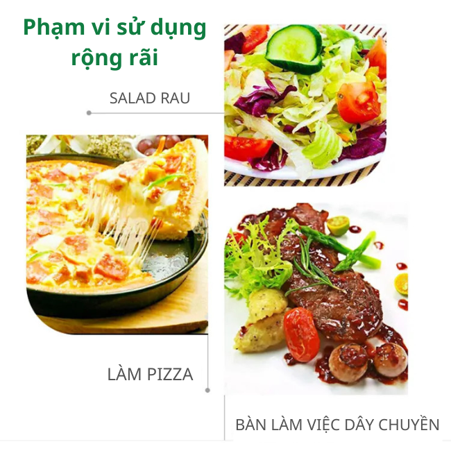 Bàn trưng bày salad sandwich, hamburger 1 cửa/ Tủ trung bày làm lạnh 1 cánh