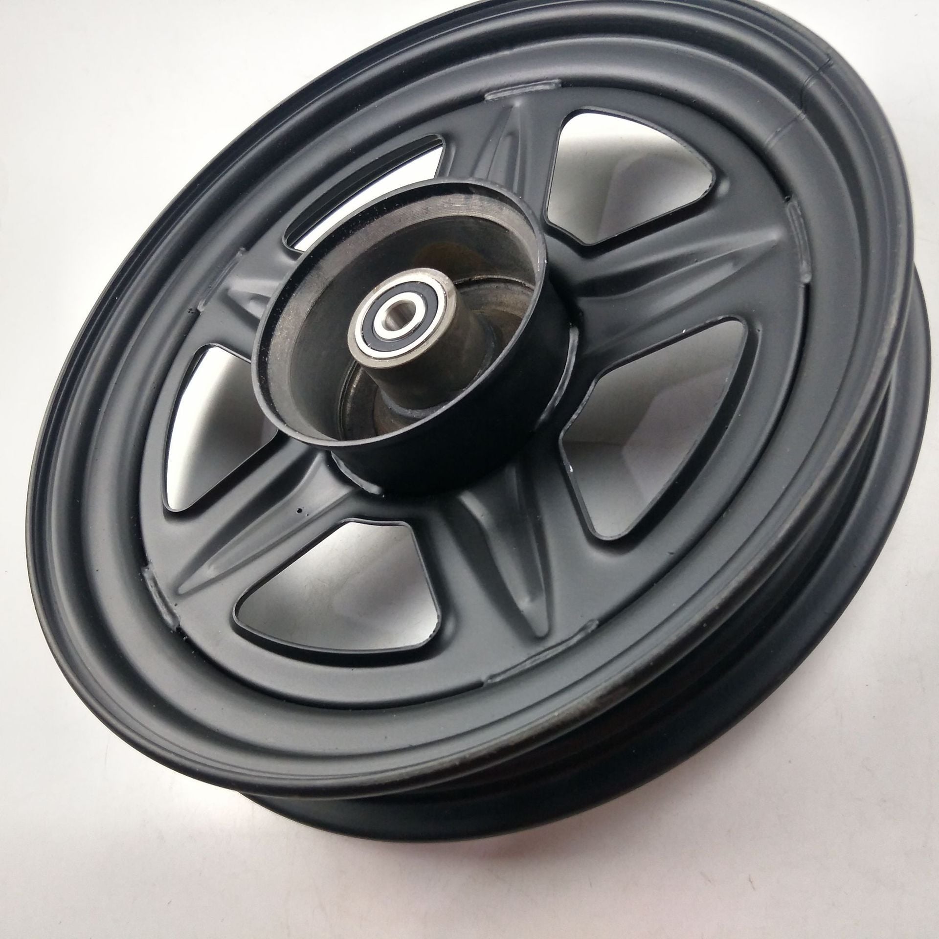 Bánh trước xe điện hút chân không lốp bánh xe sắt 14*2.5 trống nhỏ sắt