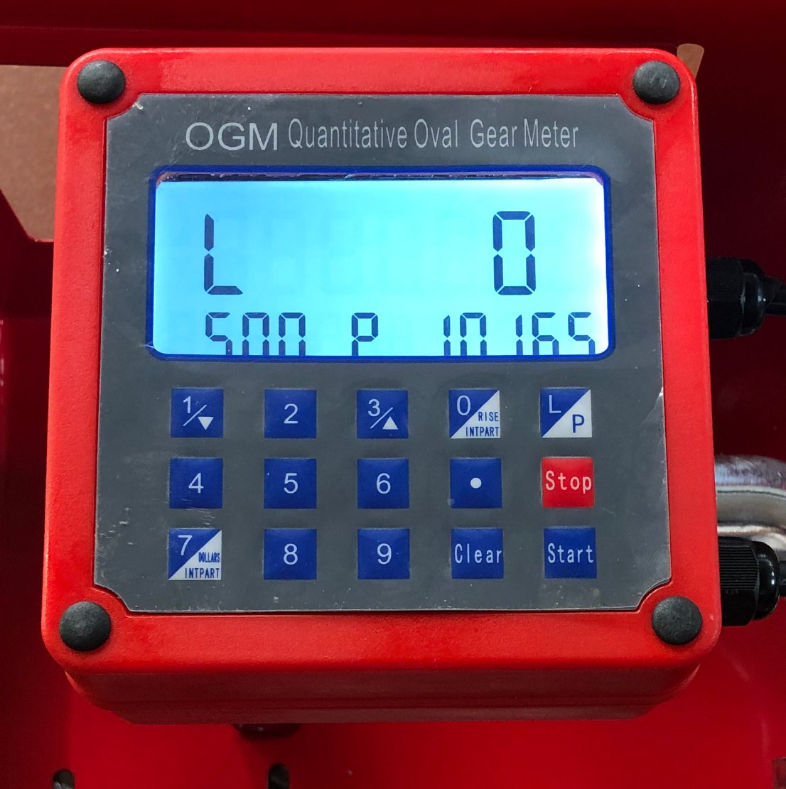 Đồng hồ đo xăng dầu điện tử Ovan Gear 220V 12V 24V