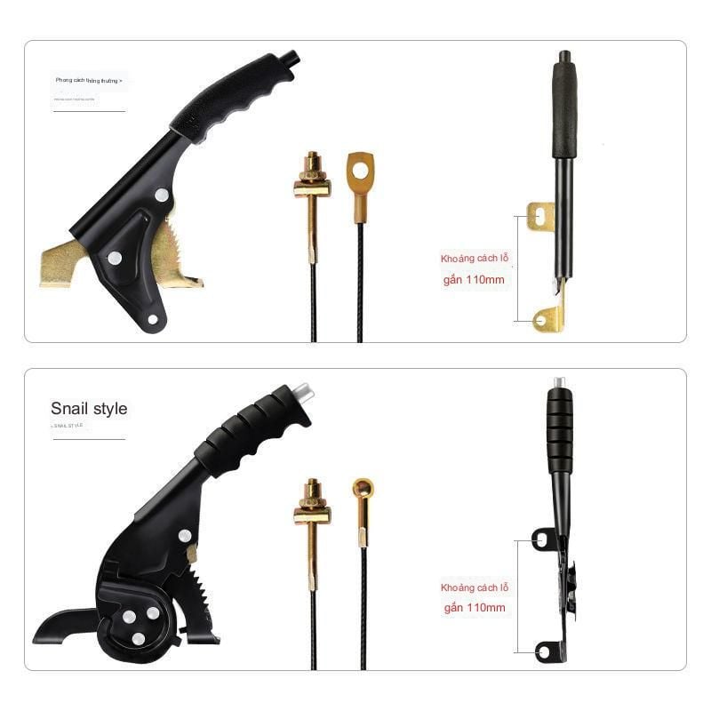 Phanh tay ốc phải xe điện ba bánh