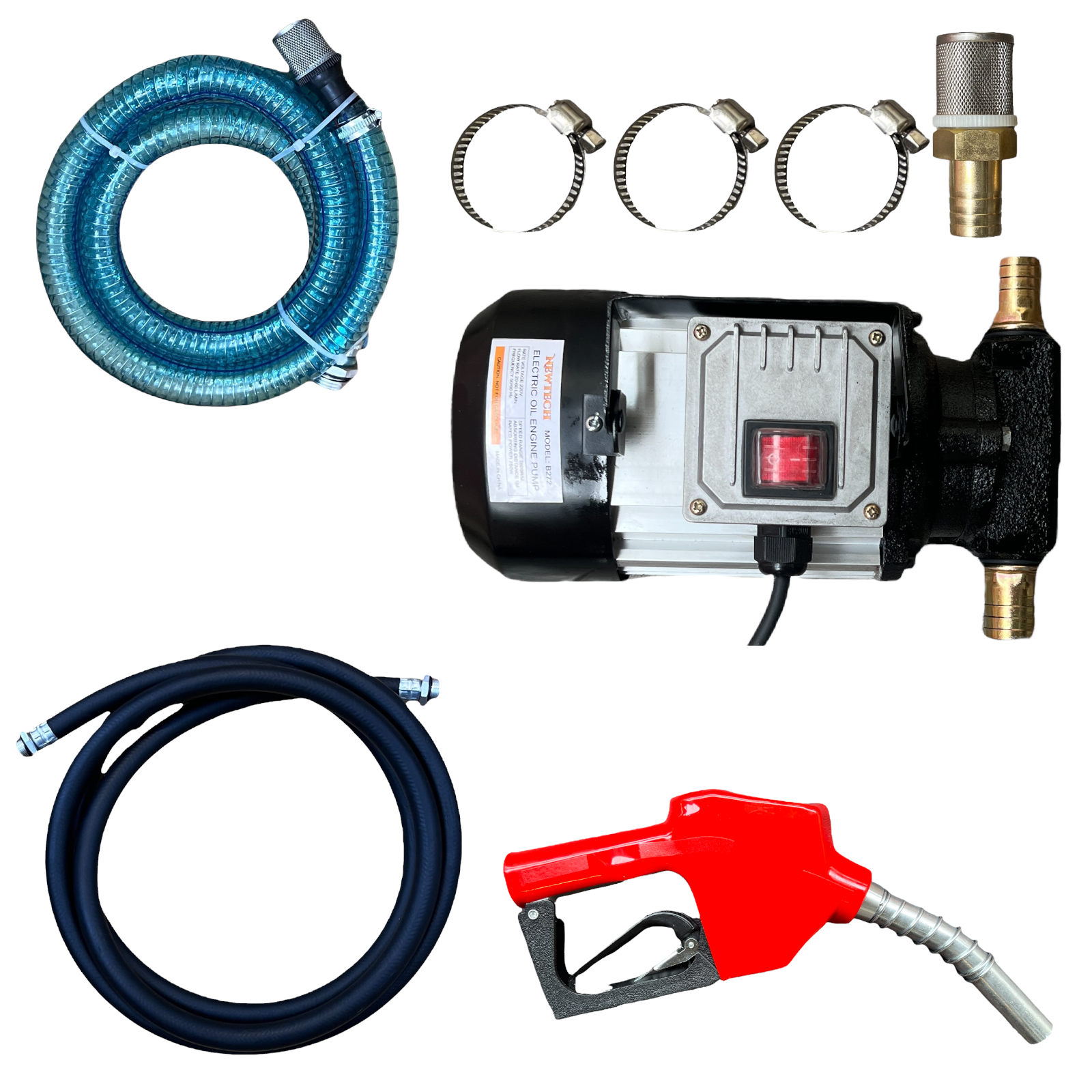 Bột KIT bơm dầu thủy lực và diesel 220V 40-60L/p CH8019KIT