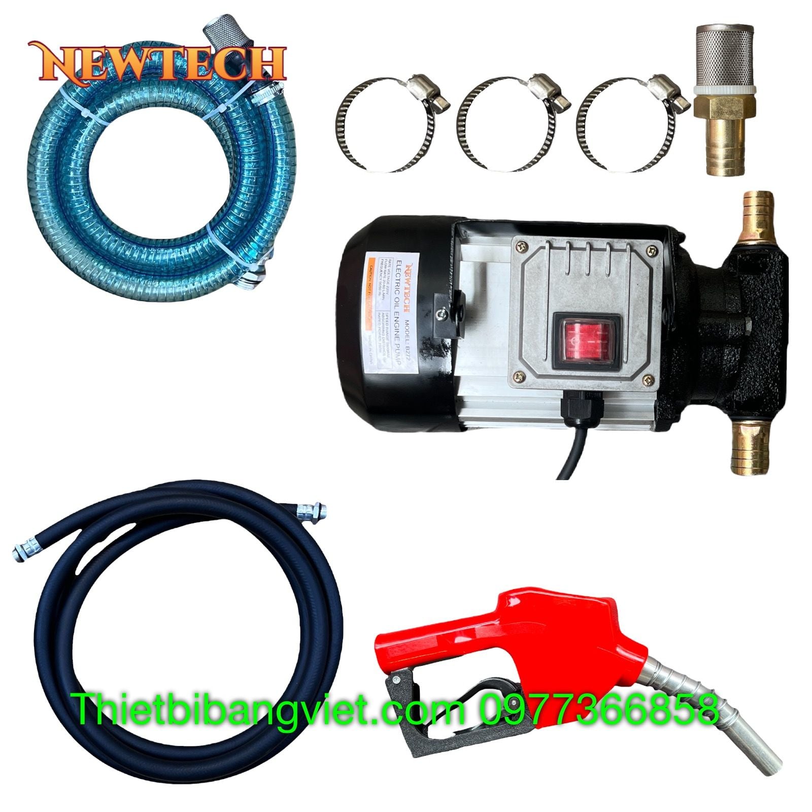 Bột KIT bơm dầu thủy lực và diesel 220V 40-60L/p CH8019KIT