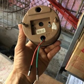 Đầu đèn báo điện kiểu tròn