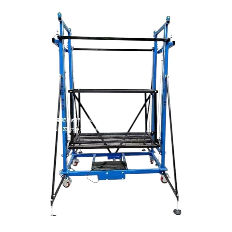 Giàn Giáo Điện Nâng Di Động Điều Kiển Từ Xa Có Thể Gấp Lại