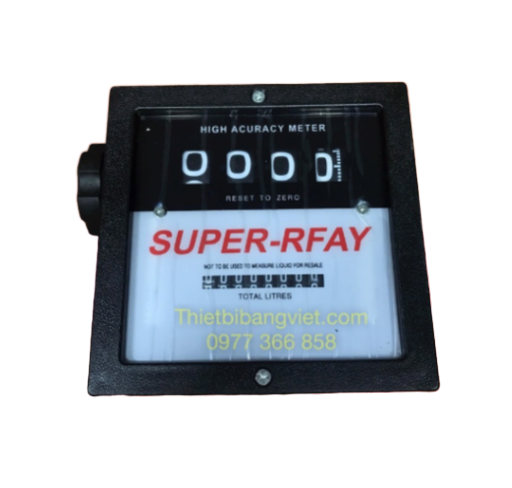 Đồng hồ đo lưu lượng Super Rfay xăng dầu, nước, chất lỏng NEWTECH
