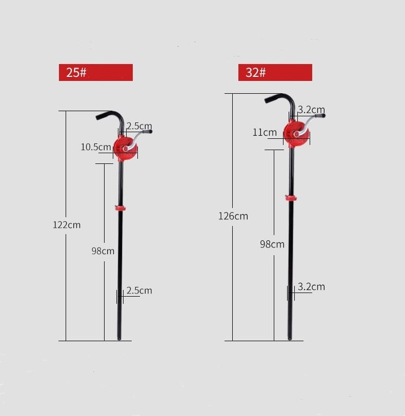 Bơm dầu quay tay bằng sắt Oriental RP-25 SB-25 sb25