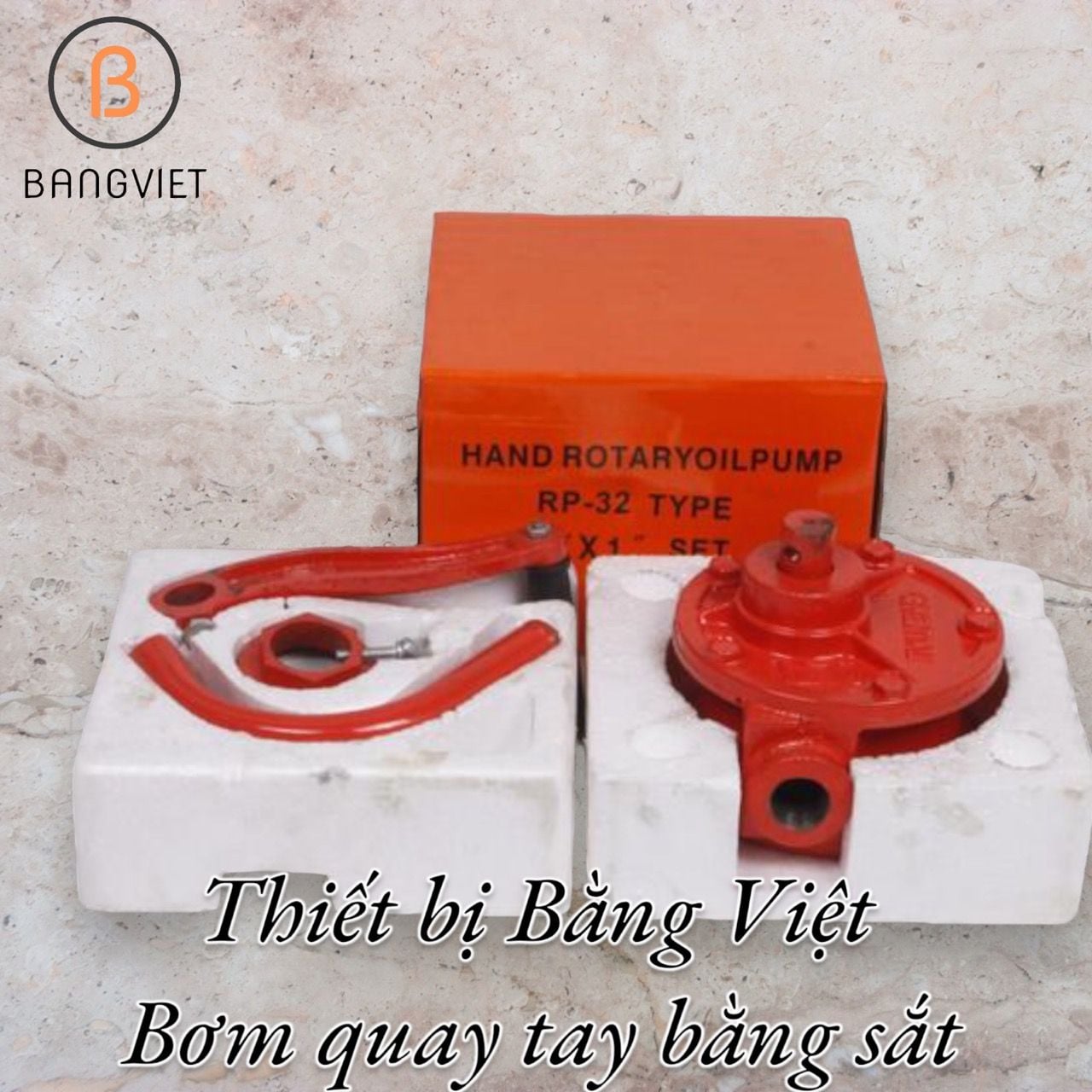 Bơm dầu quay tay bằng sắt Oriental RP-25 SB-25 sb25