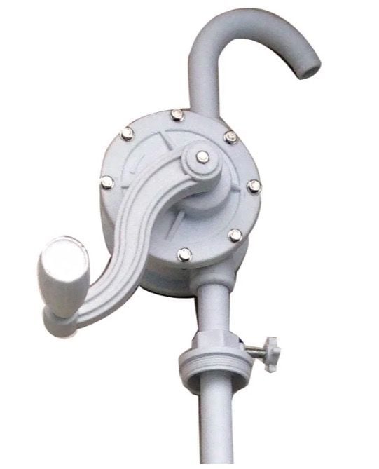 Bơm hóa chất quay tay bằng nhựa PP Four Leaf CH8016P